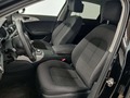 View of front seats