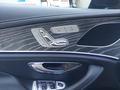 View of control buttons for electric seat adjustment