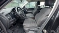 View of front seats