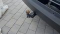 View of trailer tow-bar hitch