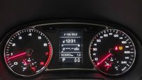 View of instrument panel