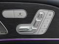 View of control buttons for electric seat adjustment