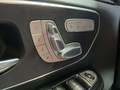View of control buttons for electric seat adjustment
