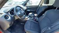 View of front seats