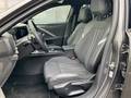 View of front seats