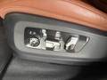 View of control buttons for electric seat adjustment