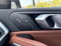 View of control buttons for electric seat adjustment