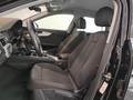 View of front seats
