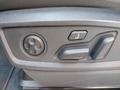 View of control buttons for electric seat adjustment