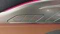 View of control buttons for electric seat adjustment