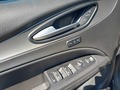View of control buttons for electric seat adjustment