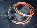 View of fittings for electric vehicle