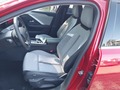 View of front seats