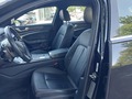 View of front seats