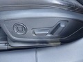 View of control buttons for electric seat adjustment