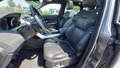 View of front seats
