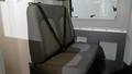 View of rear seat