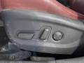 View of control buttons for electric seat adjustment