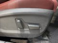 View of control buttons for electric seat adjustment