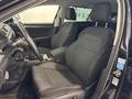 View of front seats