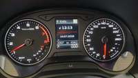 View of instrument panel