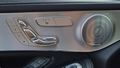View of control buttons for electric seat adjustment