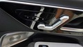 View of control buttons for electric seat adjustment