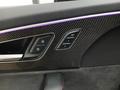 View of control buttons for electric seat adjustment