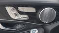 View of control buttons for electric seat adjustment
