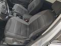 View of front seats