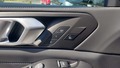 View of control buttons for electric seat adjustment