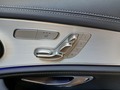 View of control buttons for electric seat adjustment