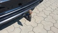 View of trailer tow-bar hitch