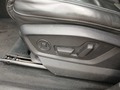 View of control buttons for electric seat adjustment