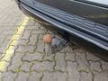 View of trailer tow-bar hitch