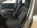 View of front seats