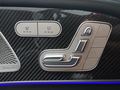 View of control buttons for electric seat adjustment