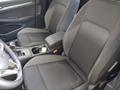 View of front seats
