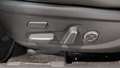 View of control buttons for electric seat adjustment