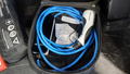 View of fittings for electric vehicle