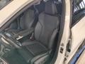 View of front seats