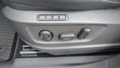 View of control buttons for electric seat adjustment
