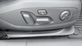 View of control buttons for electric seat adjustment