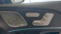 View of control buttons for electric seat adjustment