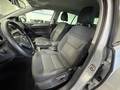 View of front seats