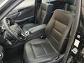 View of front seats