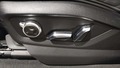 View of control buttons for electric seat adjustment