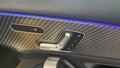 View of control buttons for electric seat adjustment