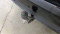 View of trailer tow-bar hitch