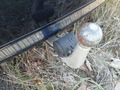 View of trailer tow-bar hitch